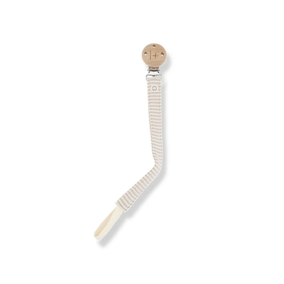 1+ In The Family Aina Pacifier Clip - Beige - Image 3