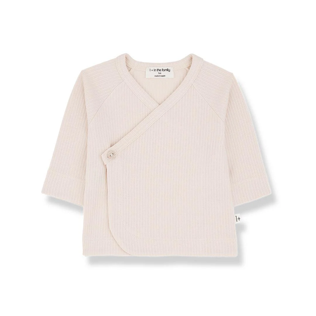 1+ in the family Elodie Long Sleeve Shirt - Nude