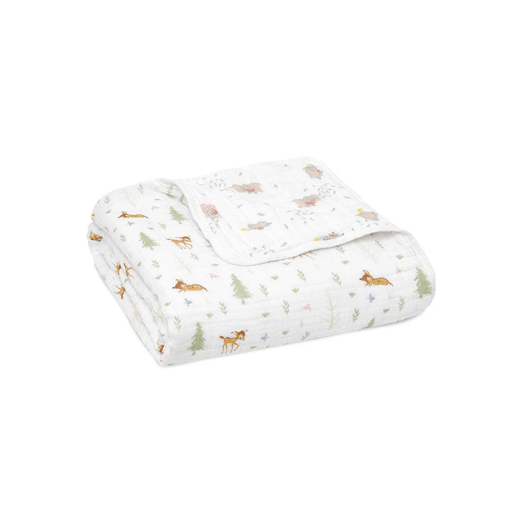 aden + anais essentials Cotton Muslin Blanket - Disney + Friends - Bambi Forest
