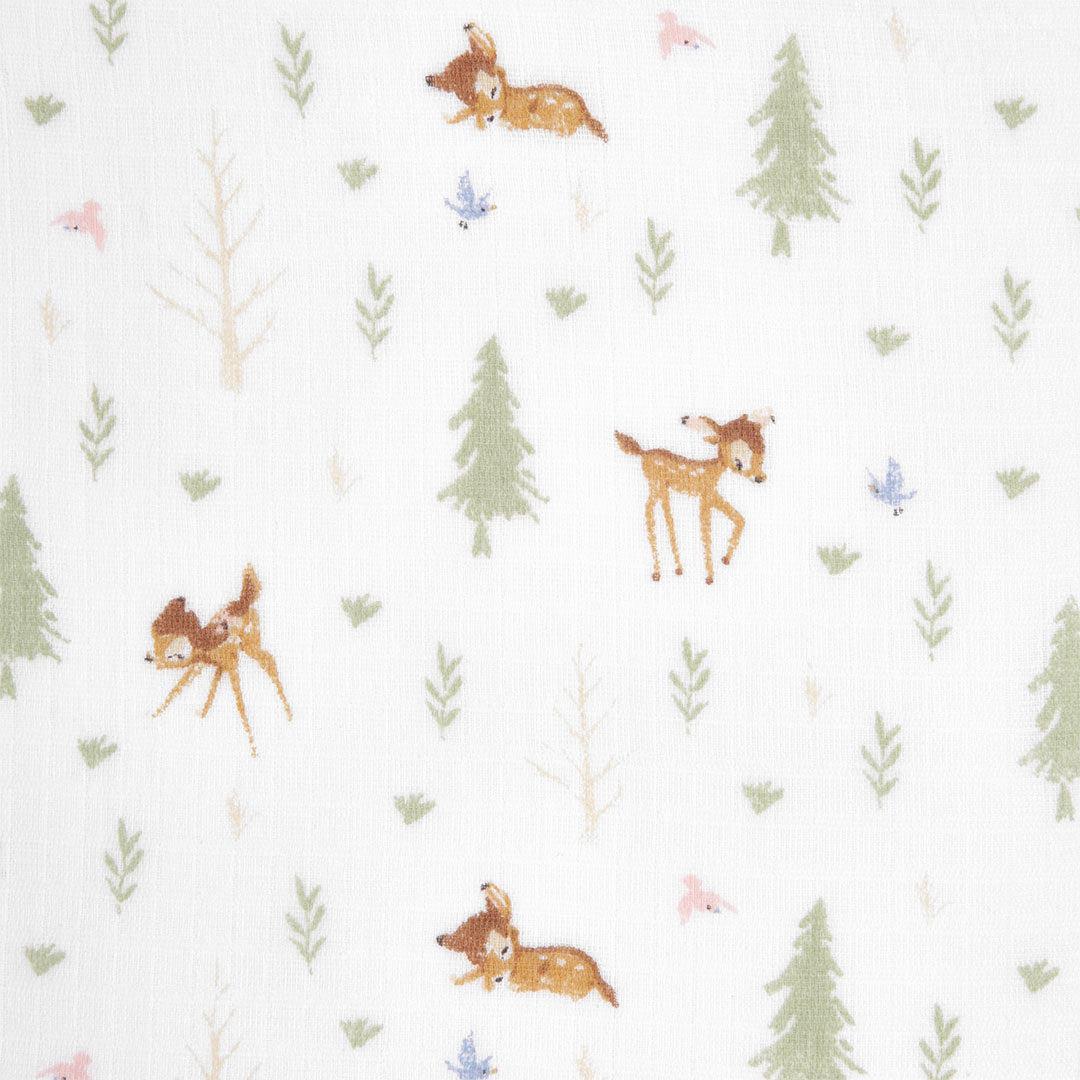 aden + anais essentials Cotton Muslin Blanket - Disney + Friends - Bambi Forest - Image 3