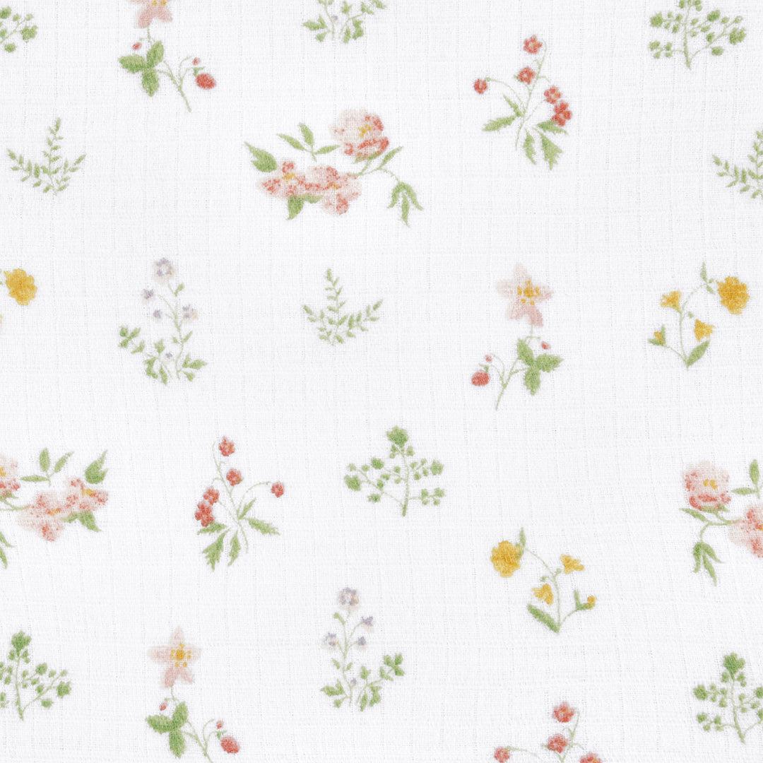 aden + anais Essentials Cotton Muslin Swaddle Blanket - 2 Pack - Country Floral - Image 3