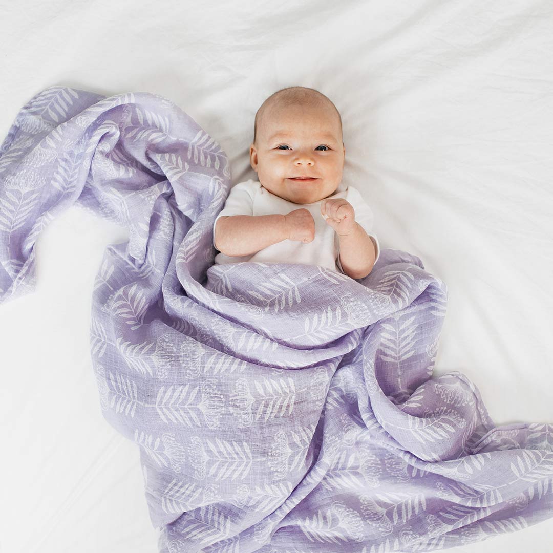 aden + anais Essentials Muslin Swaddles - Damsel - 4 Pack - Image 2