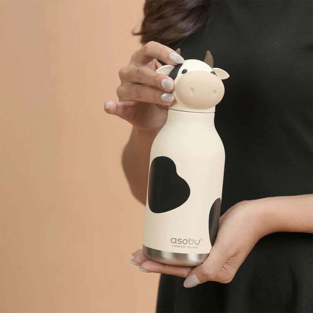 Asobu Cow Bestie Animal Bottle - Image 3