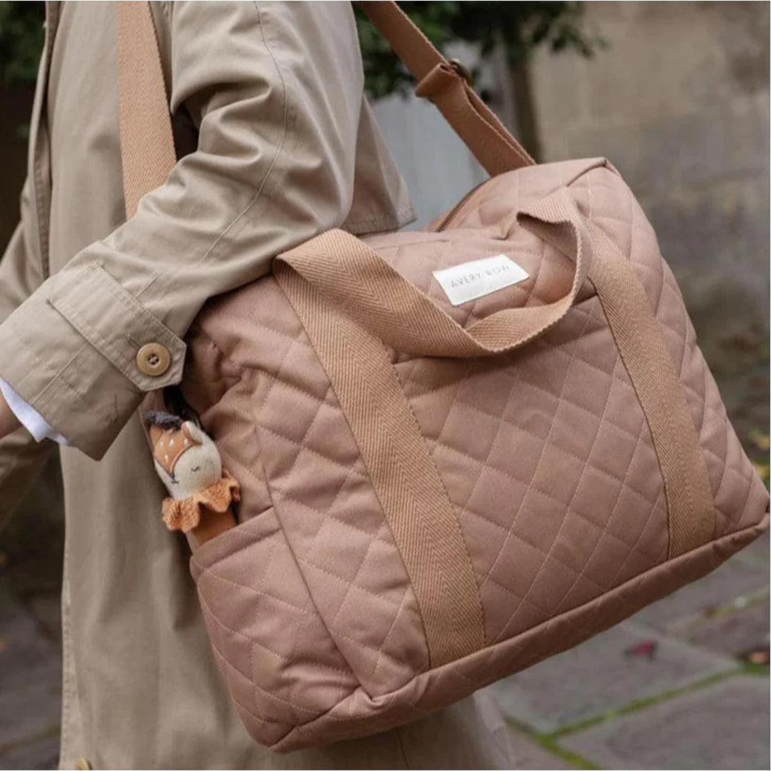 Avery Row Baby Changing Bag - Latte - Image 2