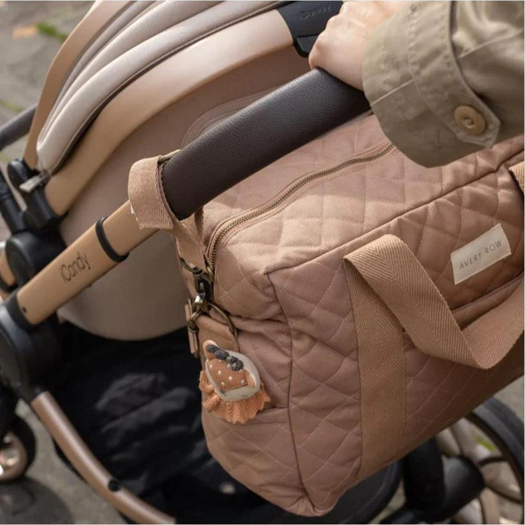 Avery Row Baby Changing Bag - Latte - Image 5