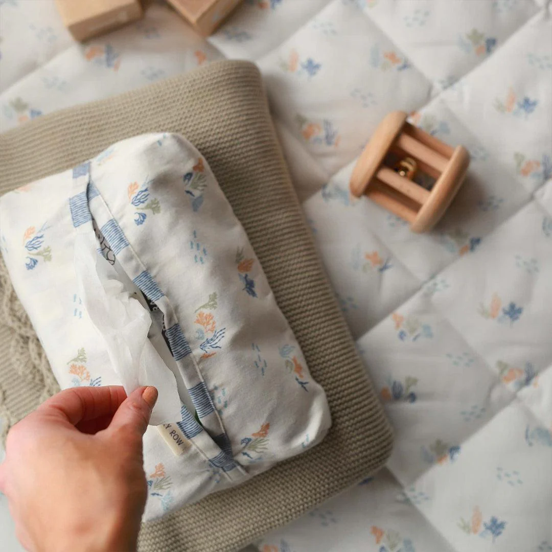 Avery Row Baby Wipes Cover - Coastline - Image 2