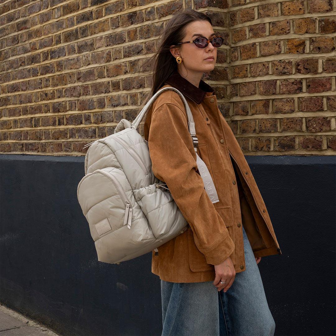 Avery Row Changing Backpack  - Oyster - Image 5