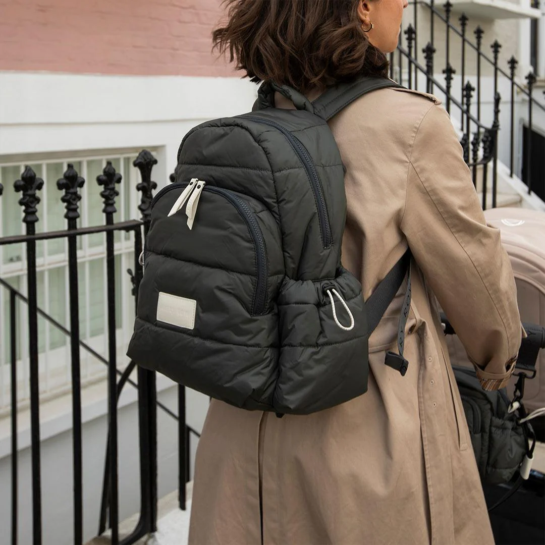 Avery Row Changing Backpack - Soft Black - Image 4