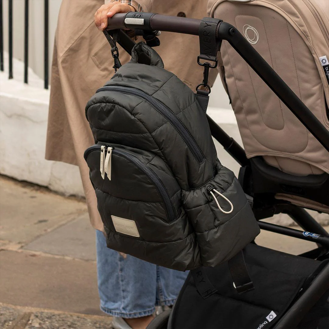 Avery Row Changing Backpack - Soft Black - Image 7