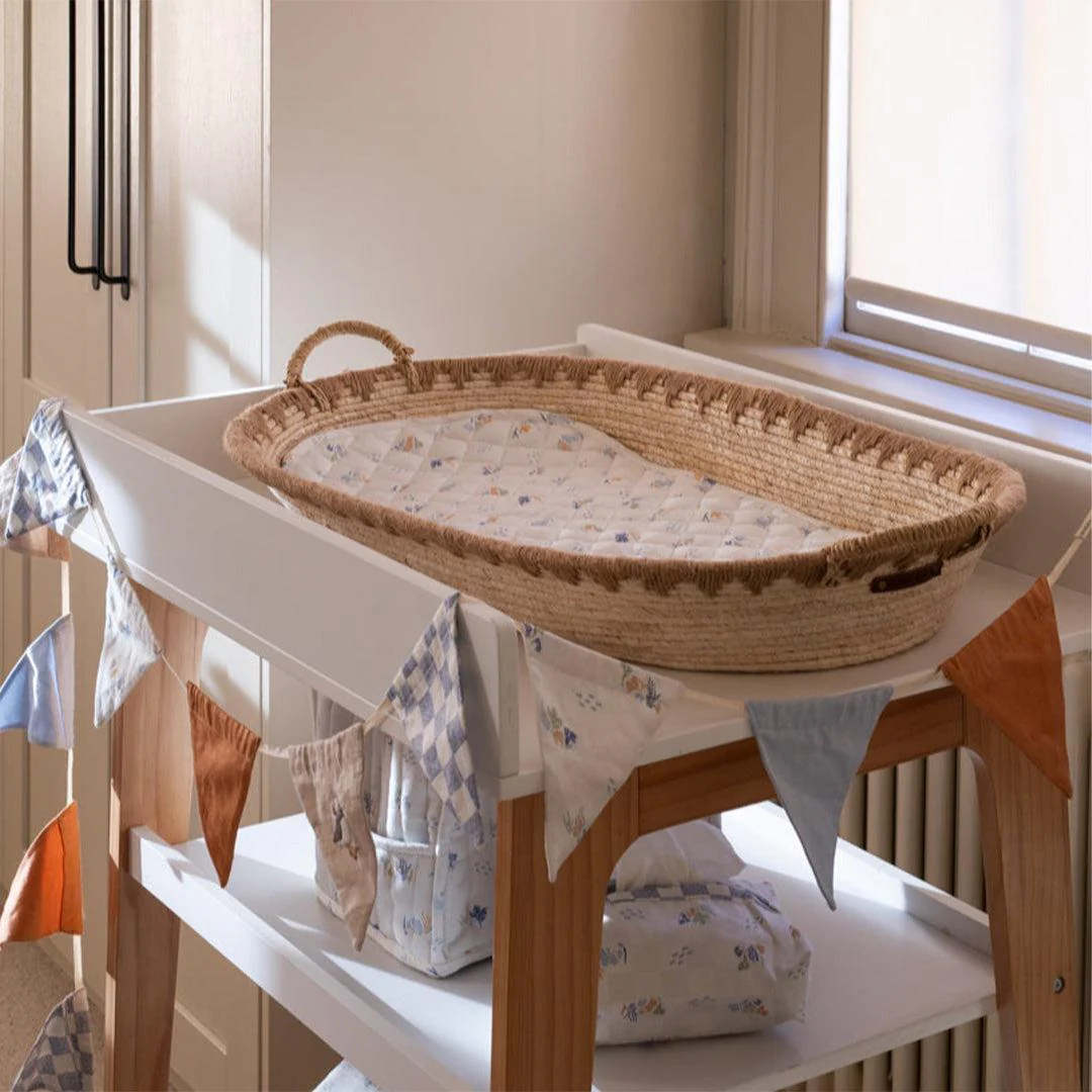 Avery Row Maize Changing Basket - Natural - Image 2