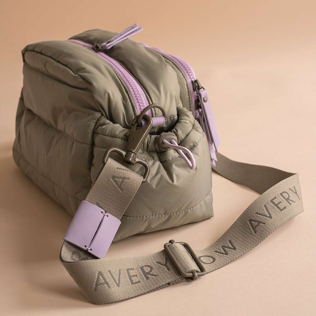 Avery Row Pram Organiser Bag - Olive Green - Image 6