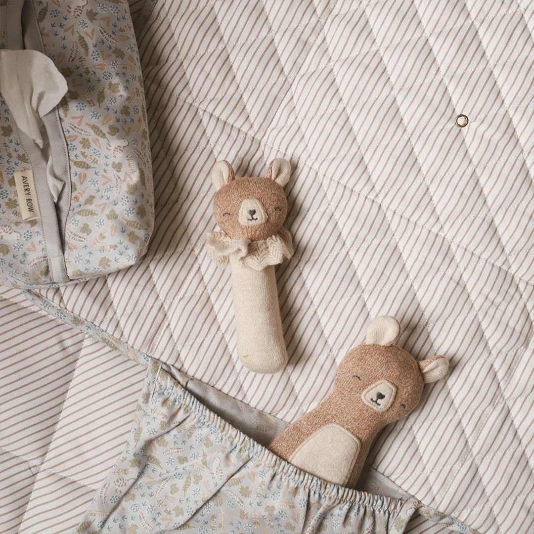 Avery Row Rattle - Brown Bear - Image 2