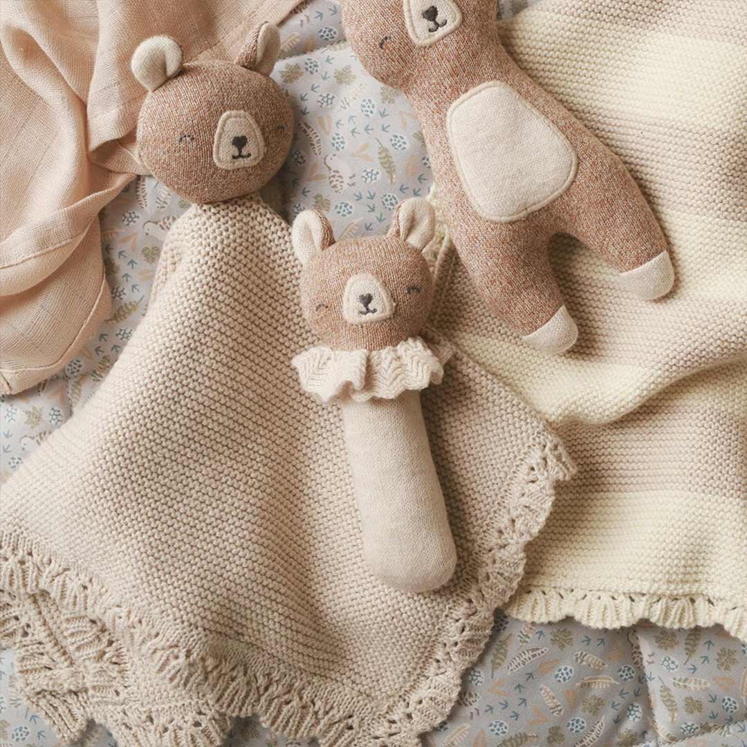 Avery Row Rattle - Brown Bear - Image 3