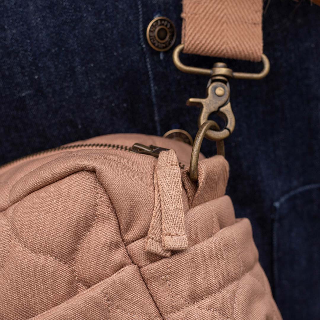 Avery Row Stroller Organiser Bag - Latte - Image 4