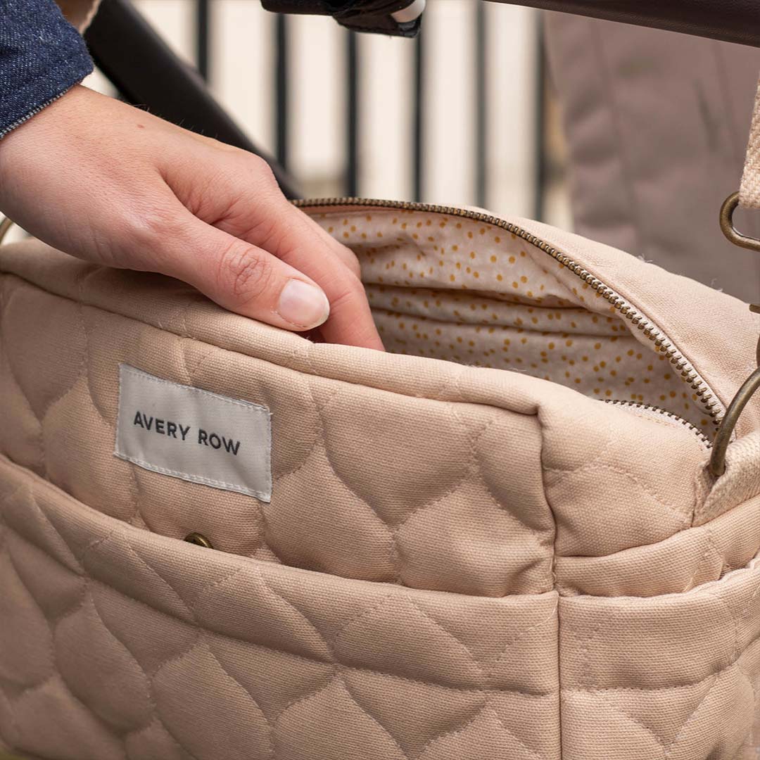 Avery Row Stroller Organiser Bag - Natural - Image 6