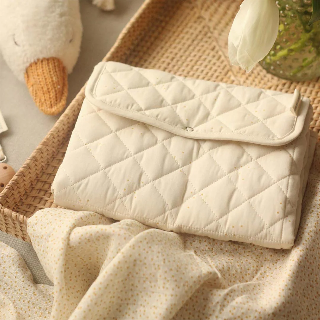 Avery Row Travel Changing Mat - Wild Chamomile - Image 2