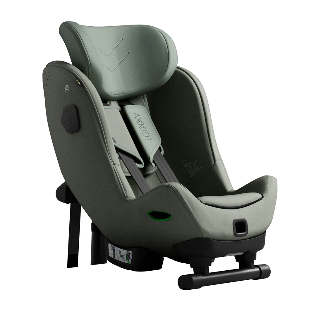 Axkid Minikid 4 Max Car Seat - Nordic Bloom Green - Image 7