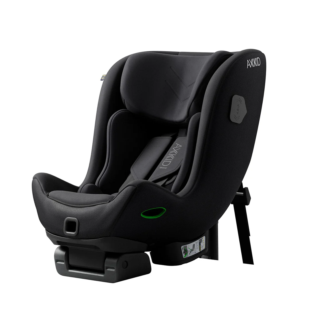 Axkid Minikid 4 Pro Car Seat - Coastal Storm Black - Image 6