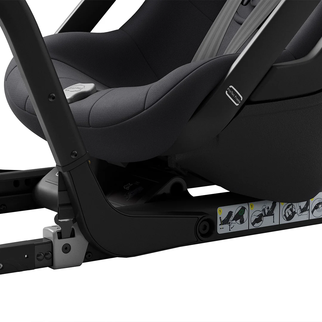 Axkid ONE 3 Car Seat - Coastal Storm Black - Image 4