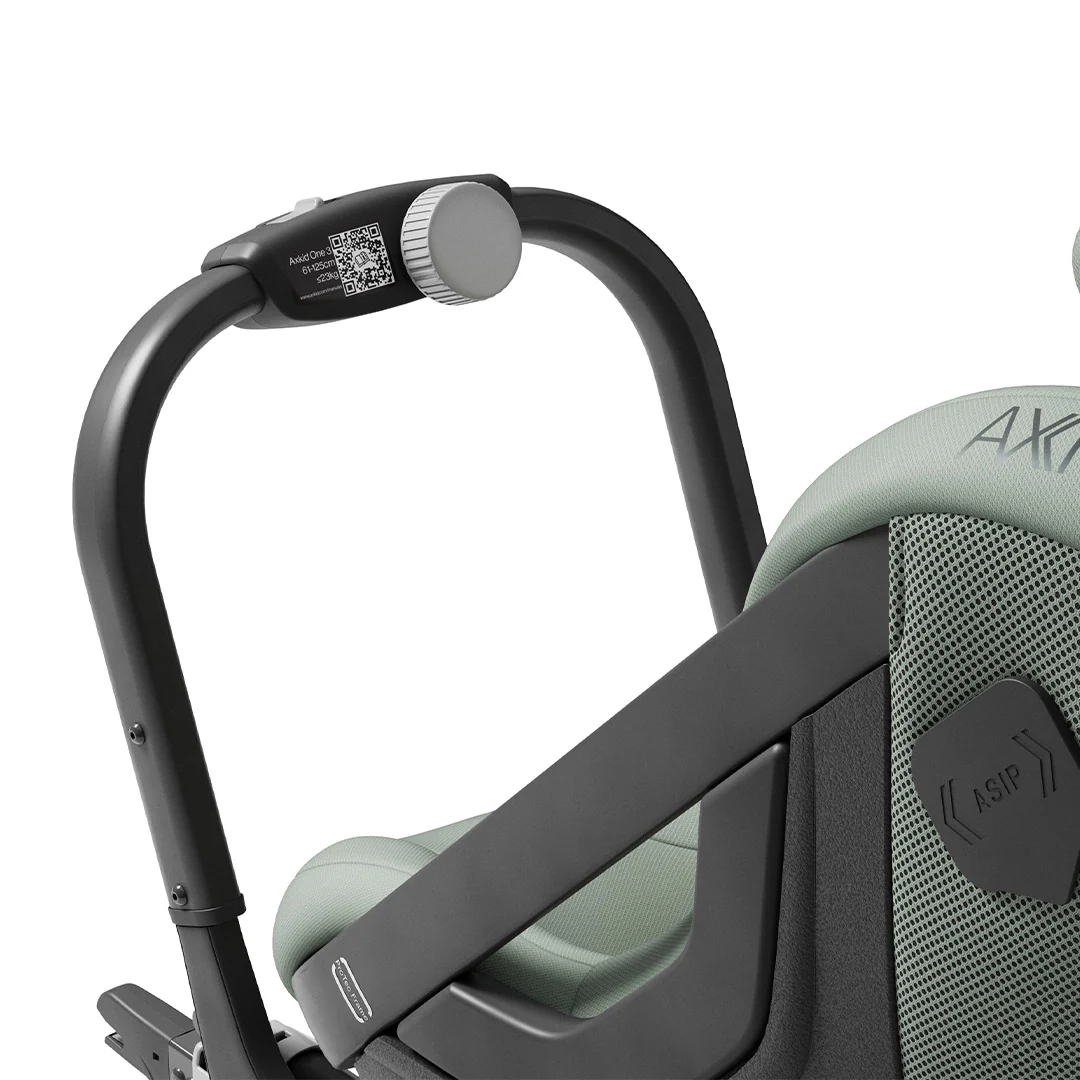 Axkid ONE 3 Car Seat - Nordic Bloom Green - Image 11