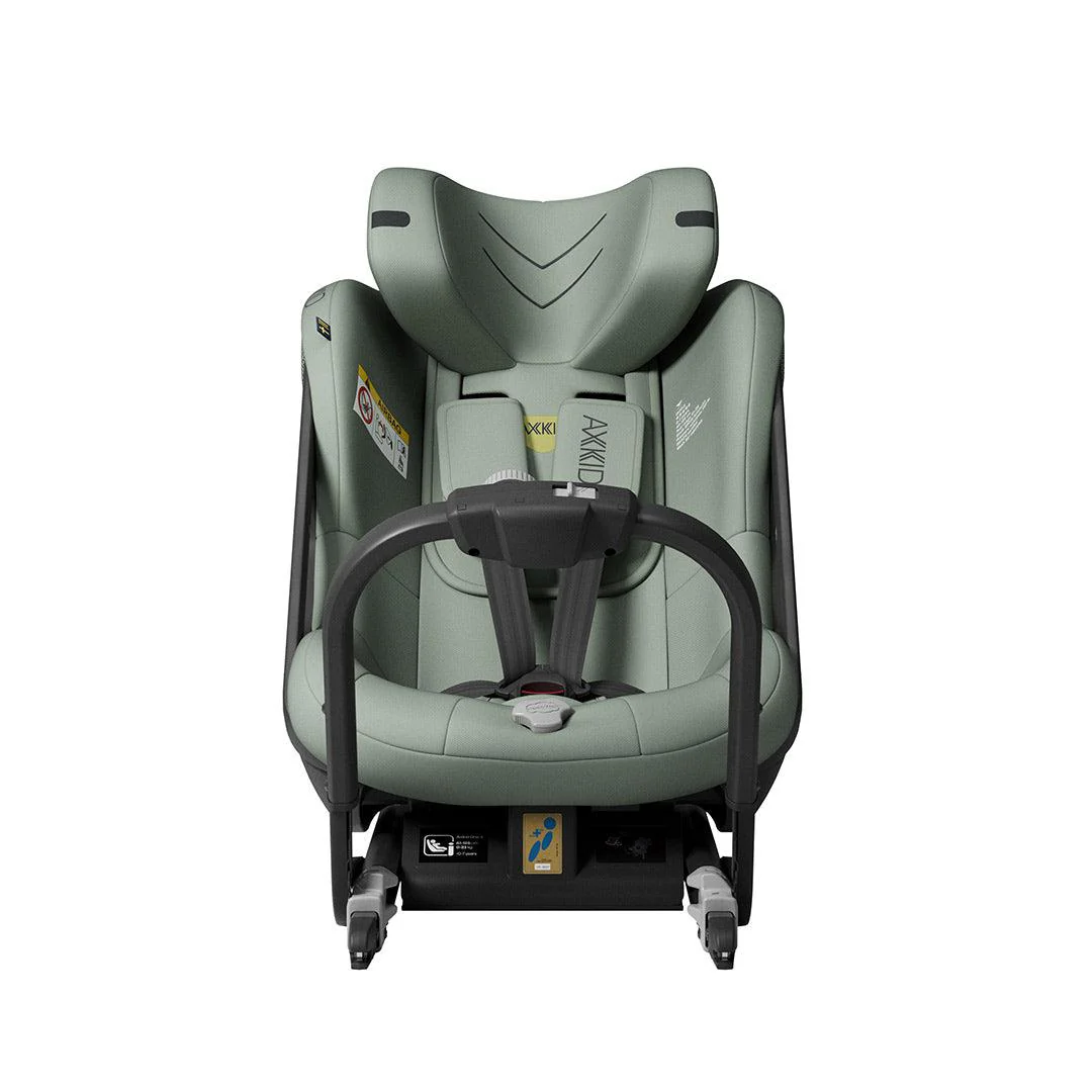 Axkid ONE 3 Car Seat - Nordic Bloom Green - Image 6