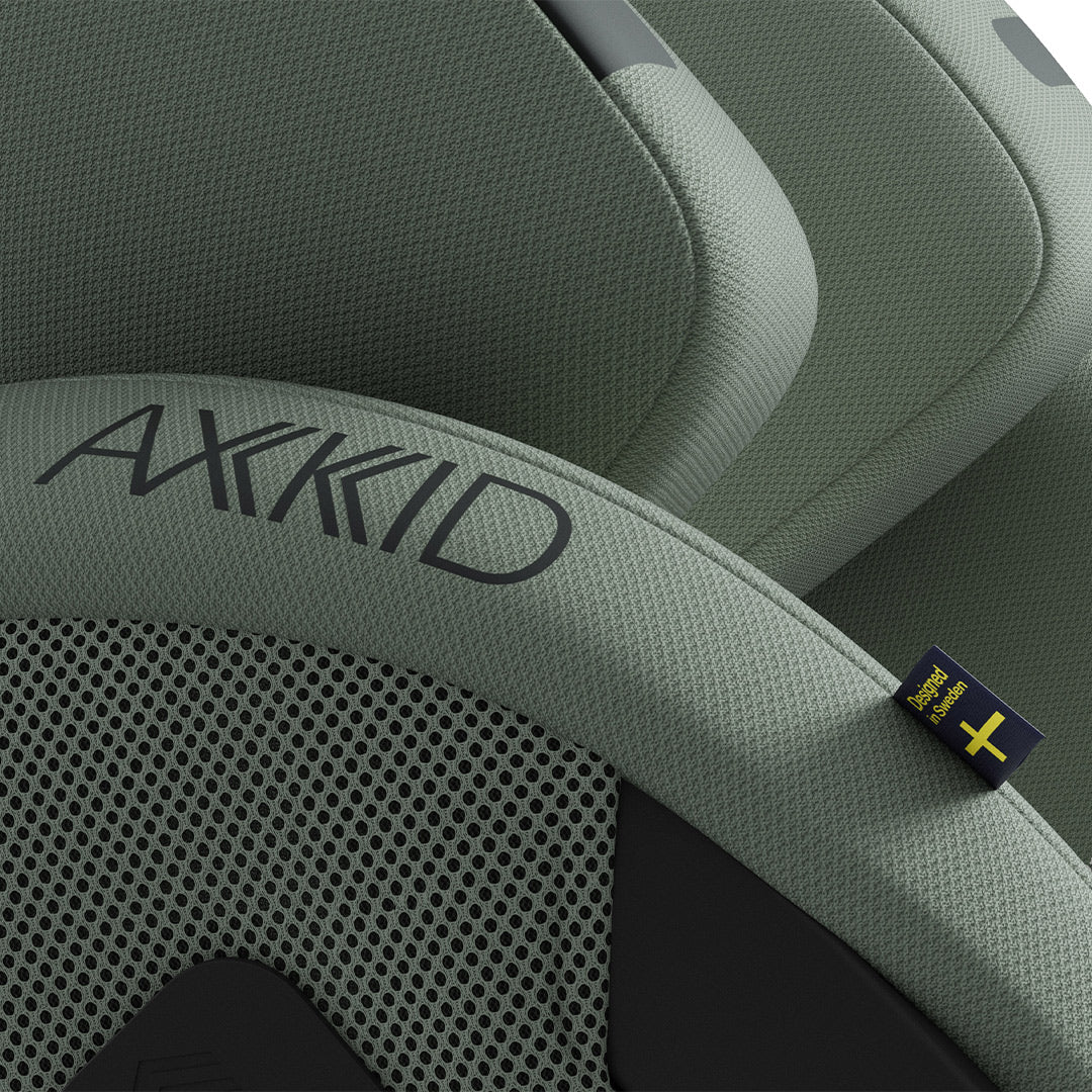 Axkid ONE 3 Car Seat - Nordic Bloom Green - Image 7