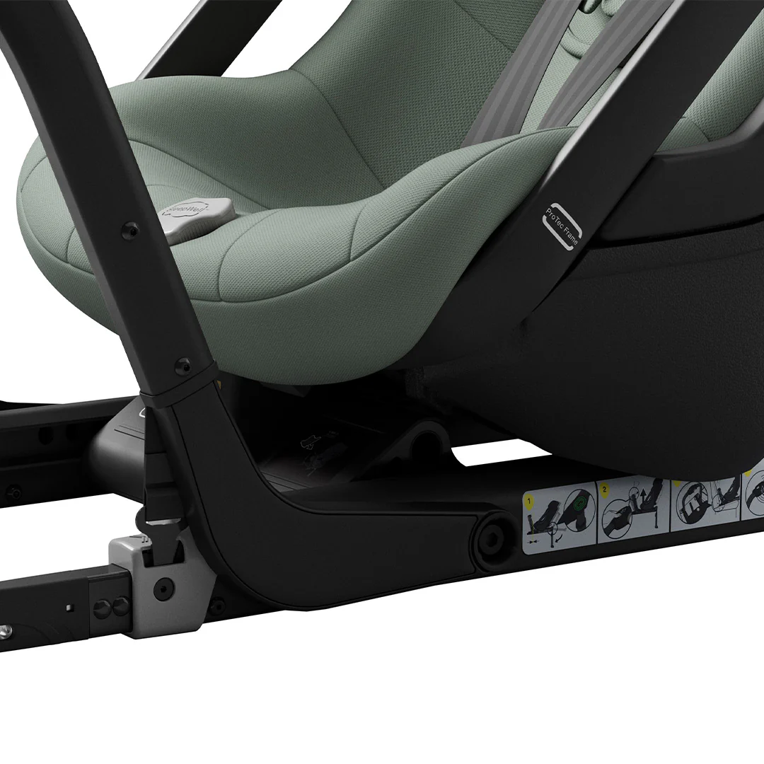 Axkid ONE 3 Car Seat - Nordic Bloom Green - Image 9