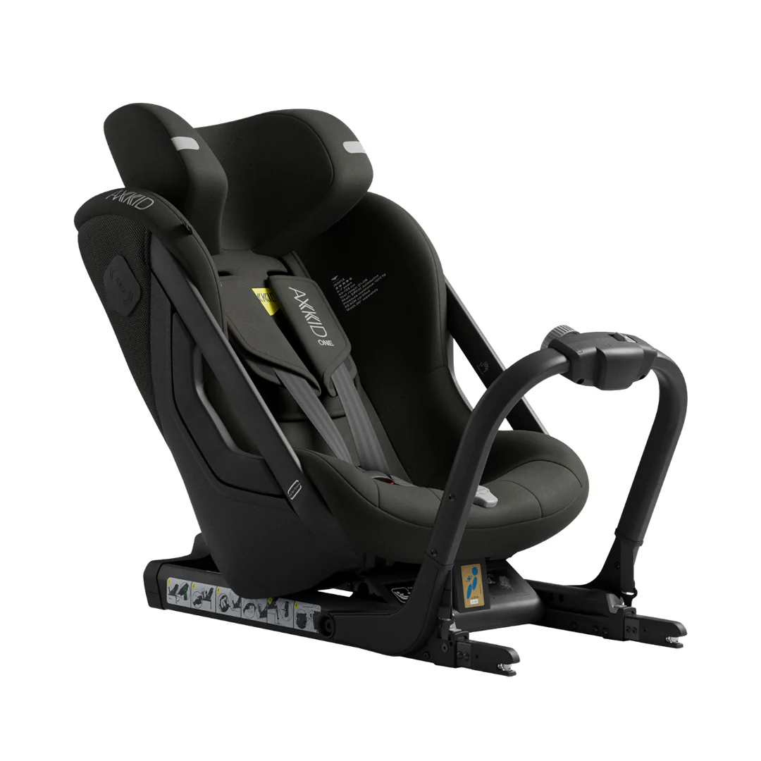 Axkid ONE+ 3 Car Seat - Forest Moss Green - Image 4
