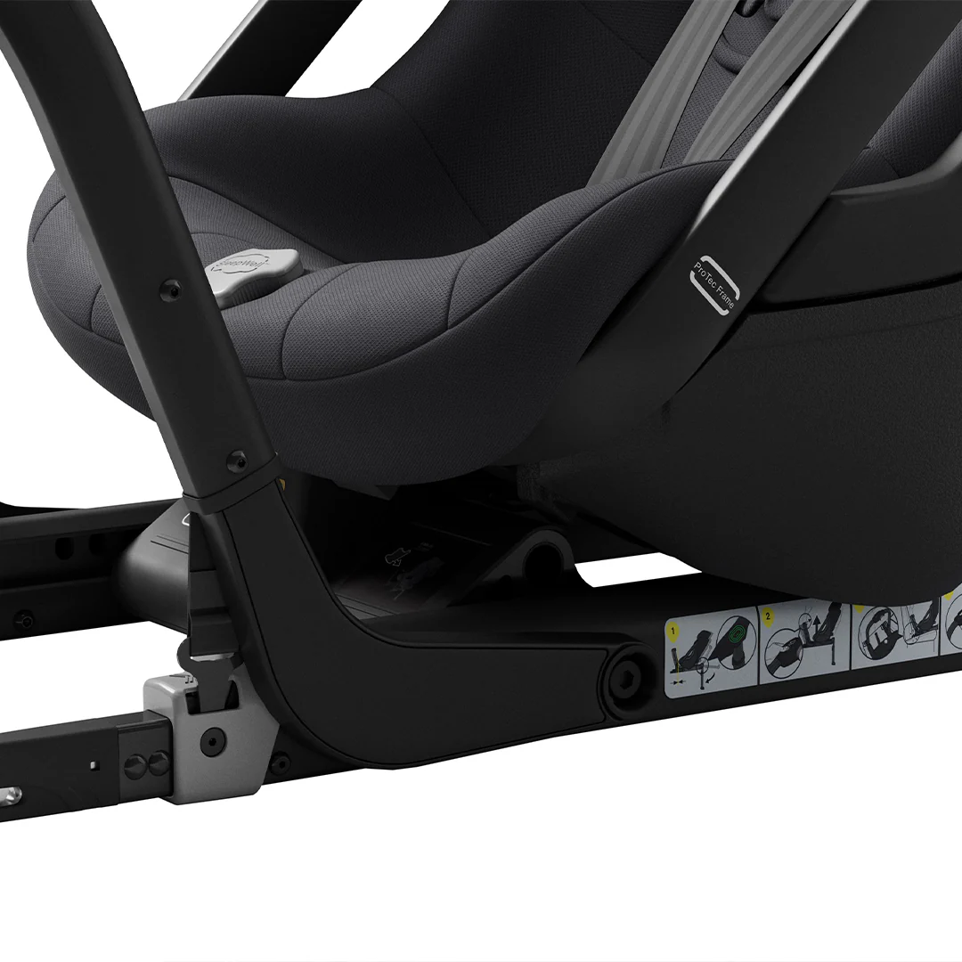 Axkid ONE+ 3 Car Seat - Coastal Storm Black - Image 11