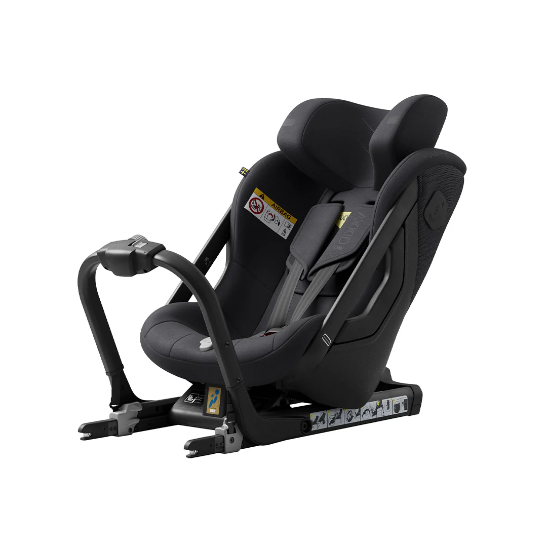 Axkid ONE+ 3 Car Seat - Coastal Storm Black - Image 6