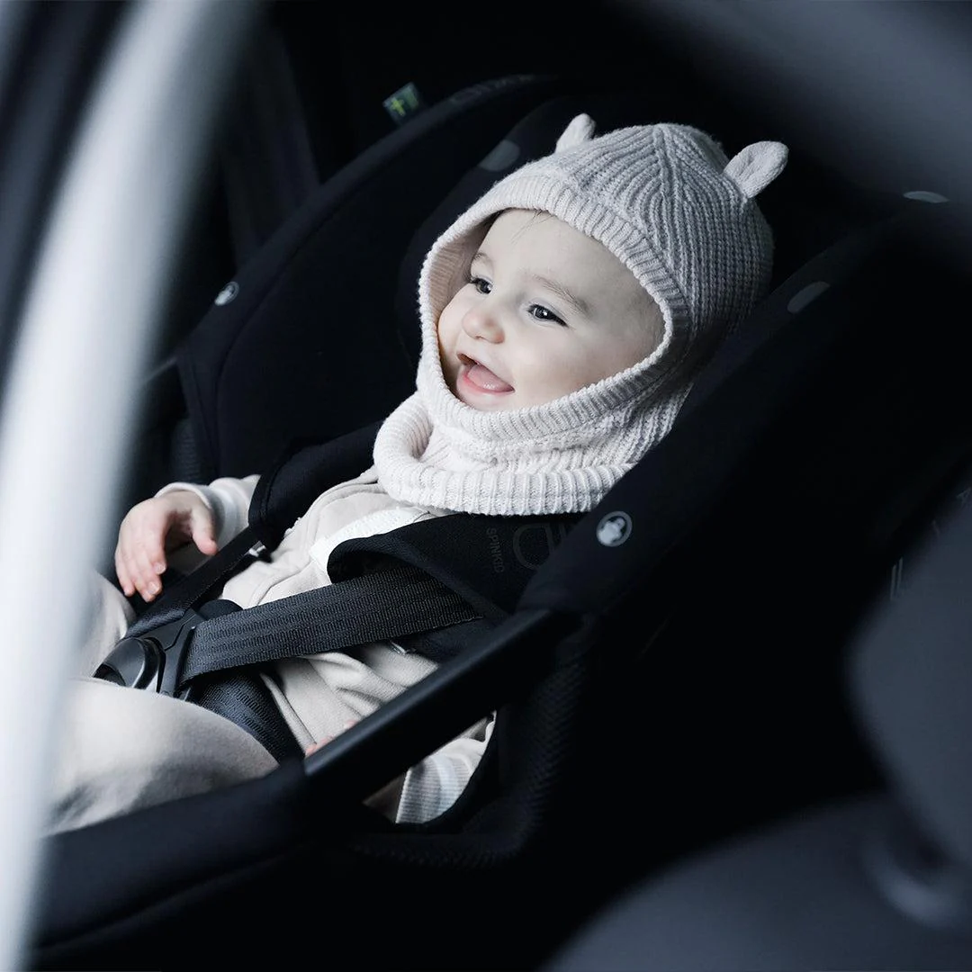 Axkid Spinkid 2 180 Car Seat - Coastal Storm Black - Image 3