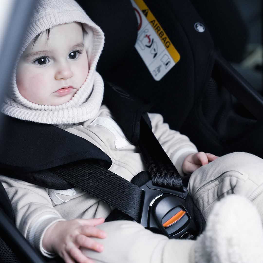 Axkid Spinkid 2 180 Car Seat - Coastal Storm Black - Image 4