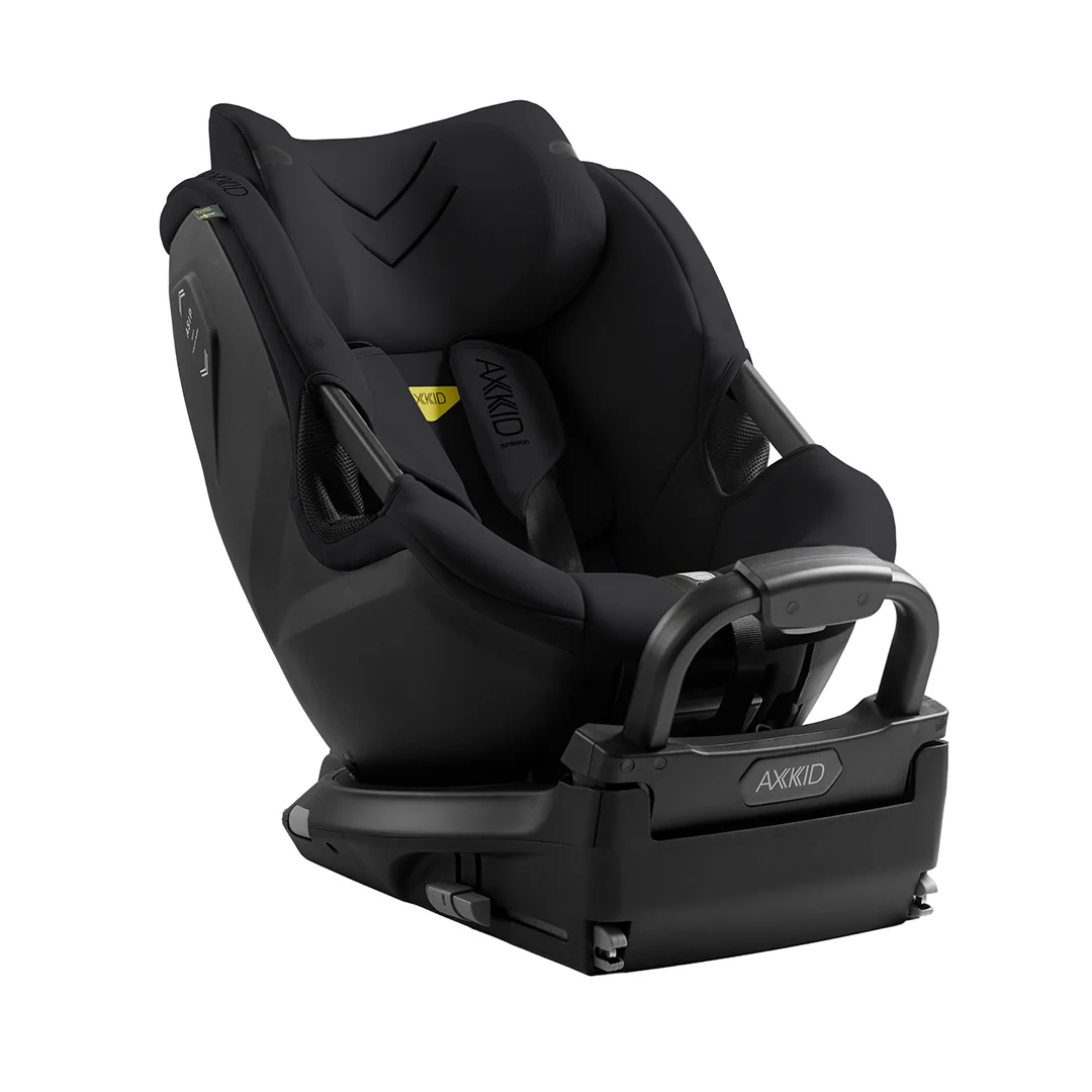 Axkid Spinkid 2 180 Car Seat - Coastal Storm Black - Image 9