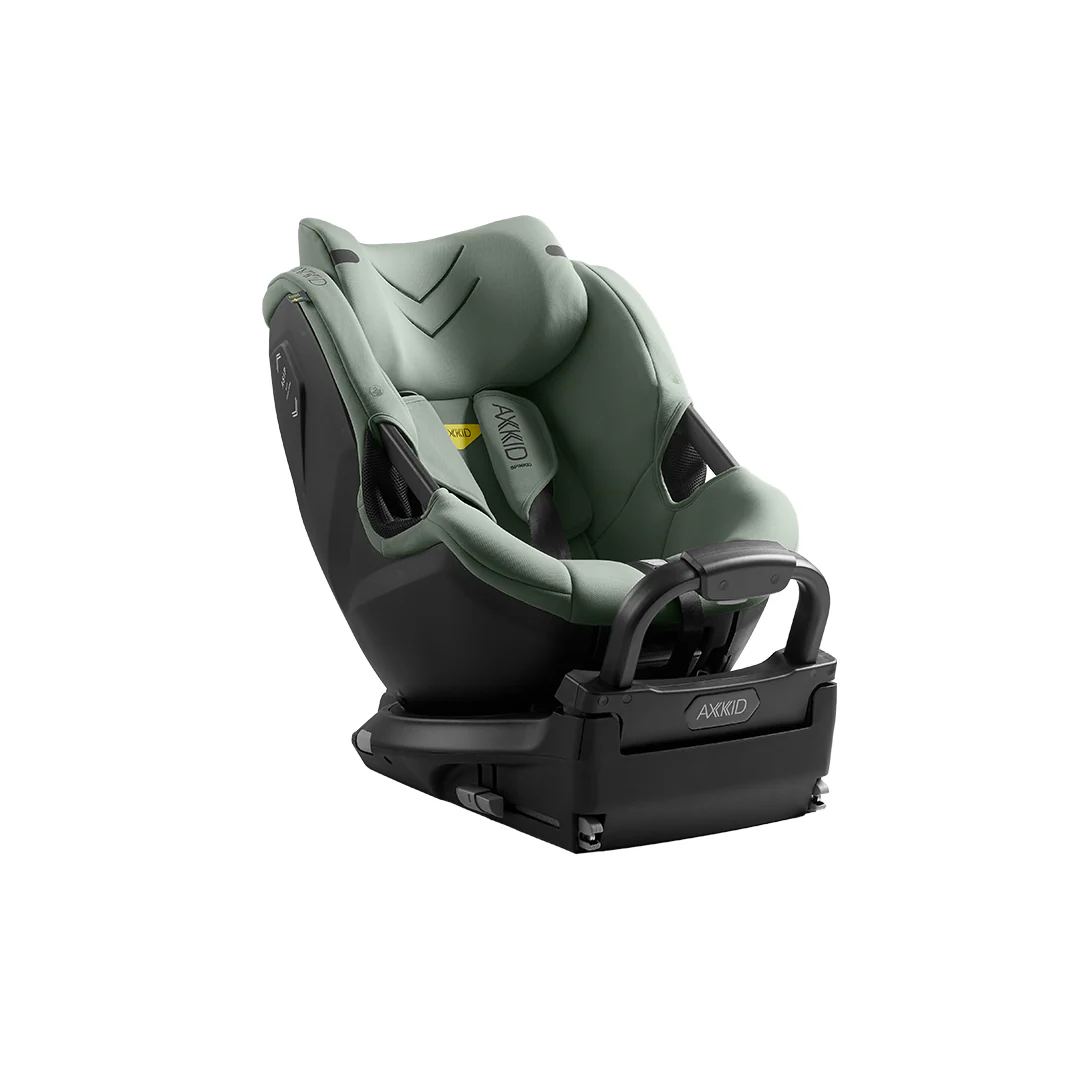 Axkid Spinkid 2 180 Car Seat - Nordic Bloom Green - Image 6