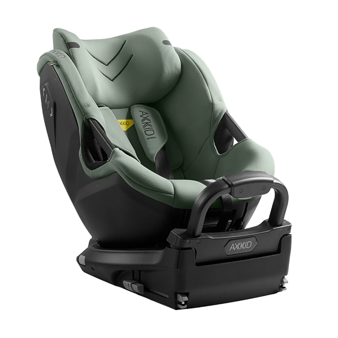 Axkid Spinkid 2 180 Car Seat - Nordic Bloom Green - Image 7