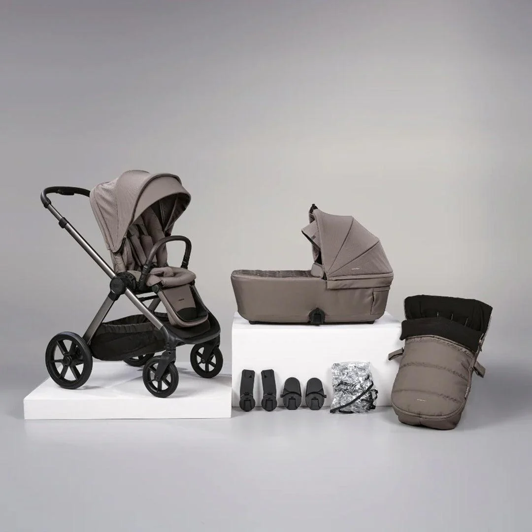 Bababing Raffi MKII Pushchair & Carrycot - Minky