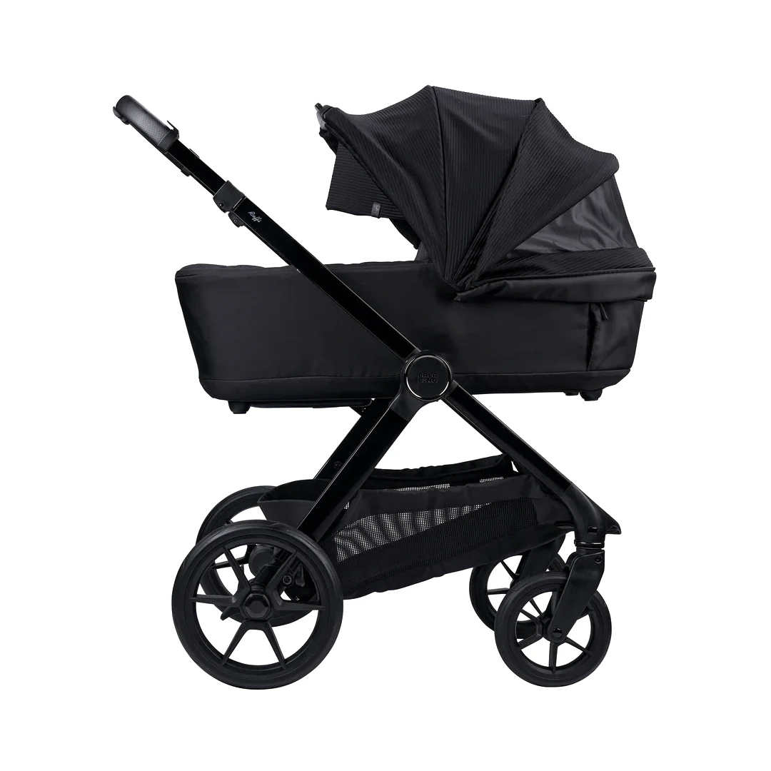 Bababing Raffi MKII Pushchair & Carrycot - Satin Black - Image 5