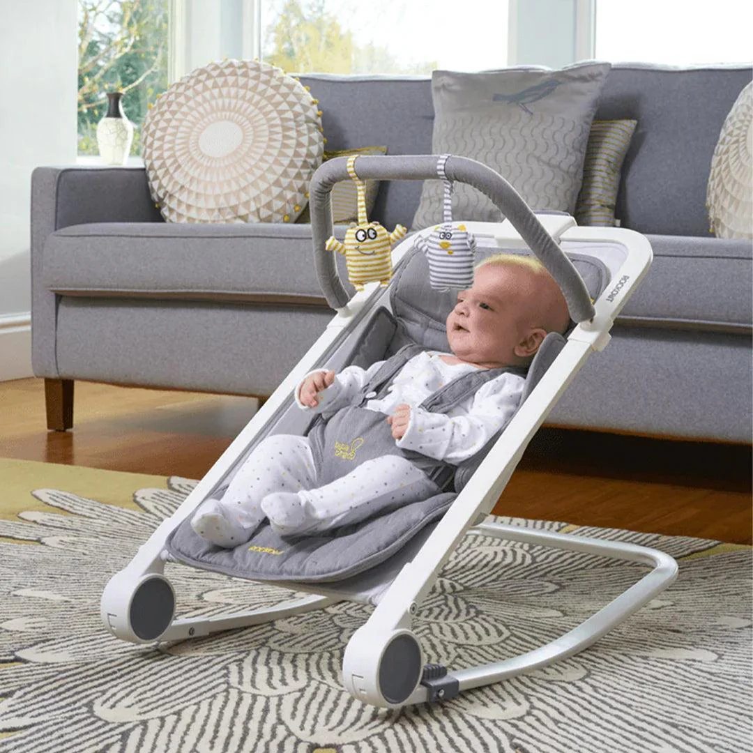 Bababing Rockout Baby Rocker - Grey Marl - Image 12