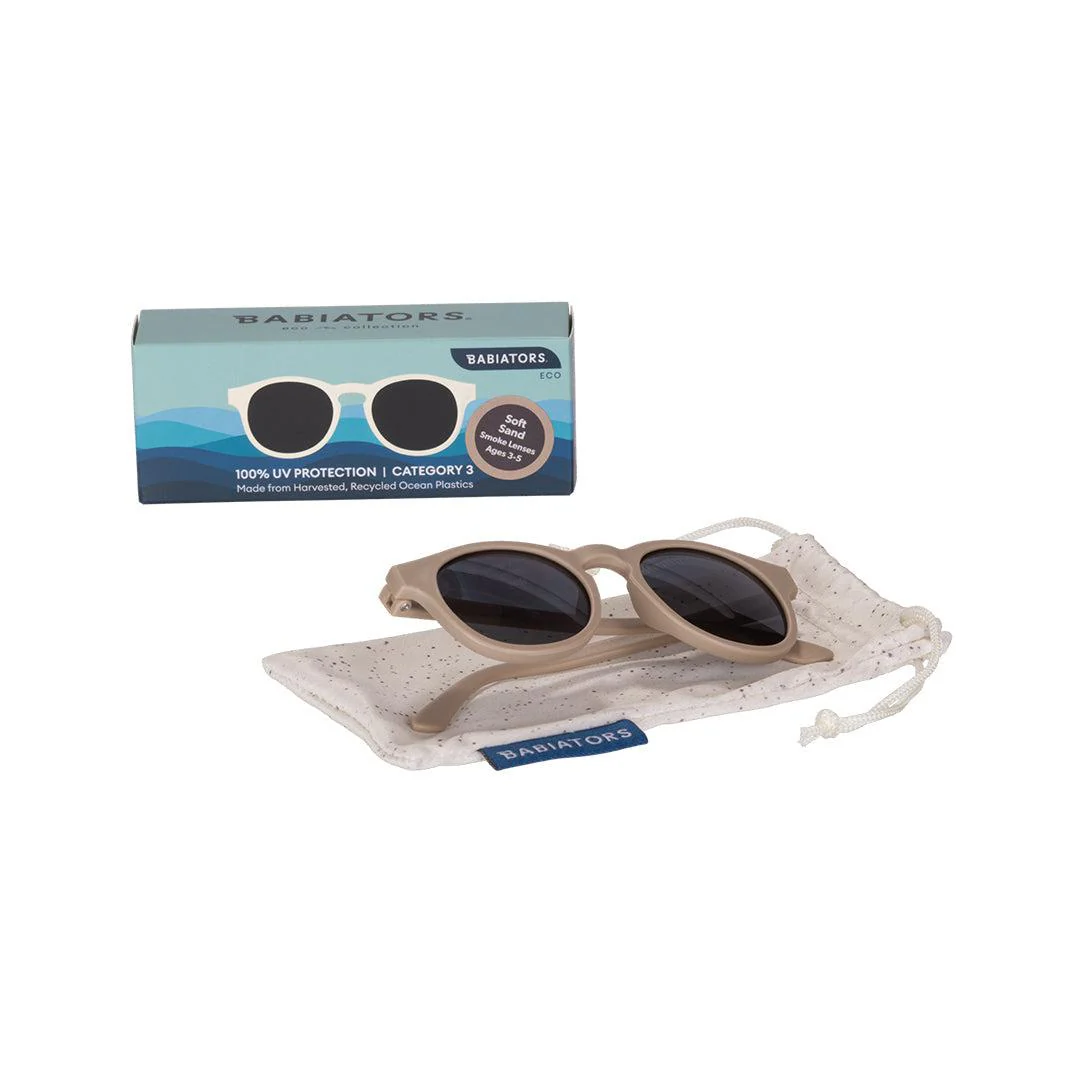 Babiators Eco Original Keyhole Sunglasses - Soft Sand - Image 3