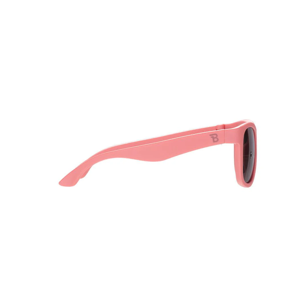 Babiators Eco Original Navigator Sunglasses - Seashell Pink - Image 3