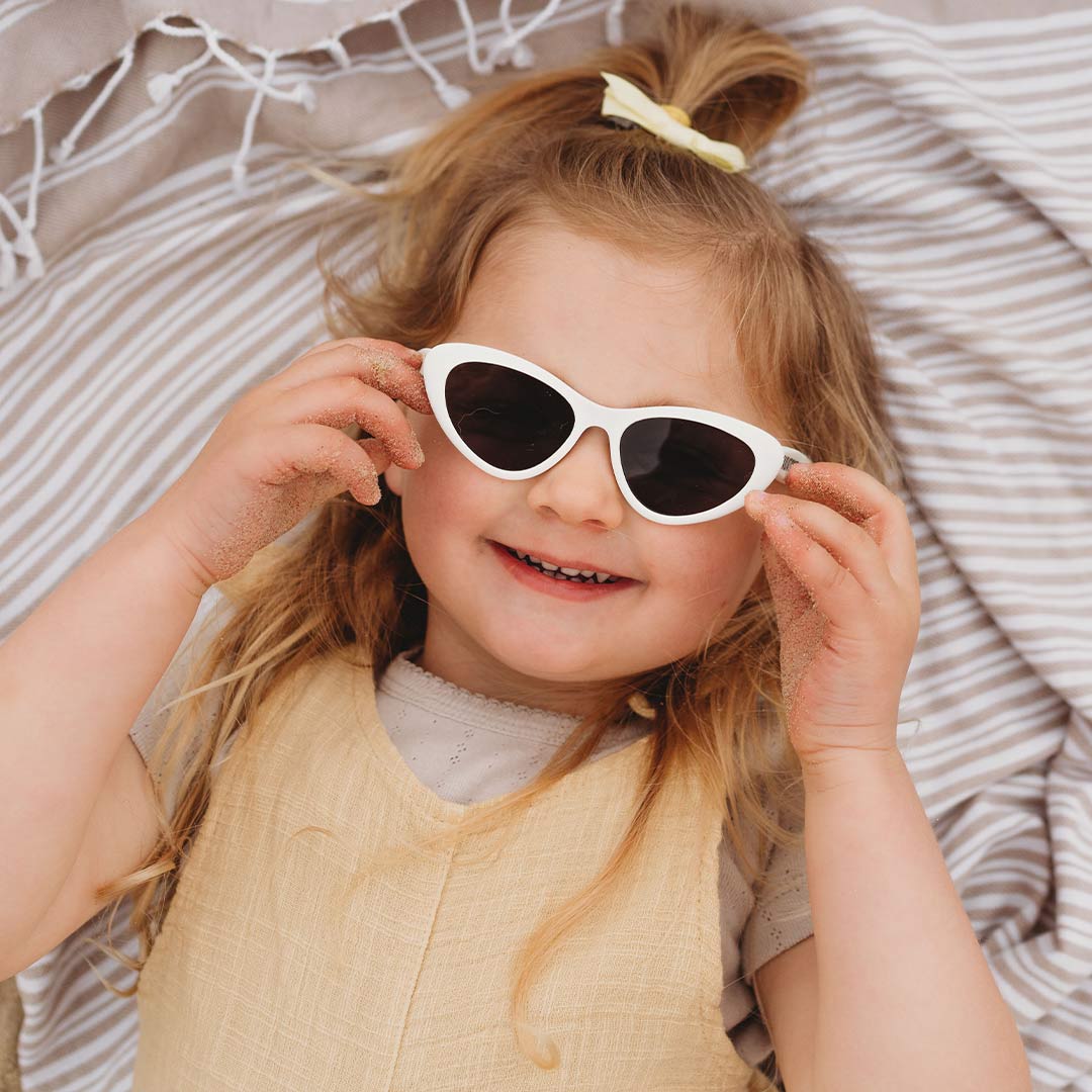 Babiators Original Cat-Eye Sunglasses - Wicked White - Image 2