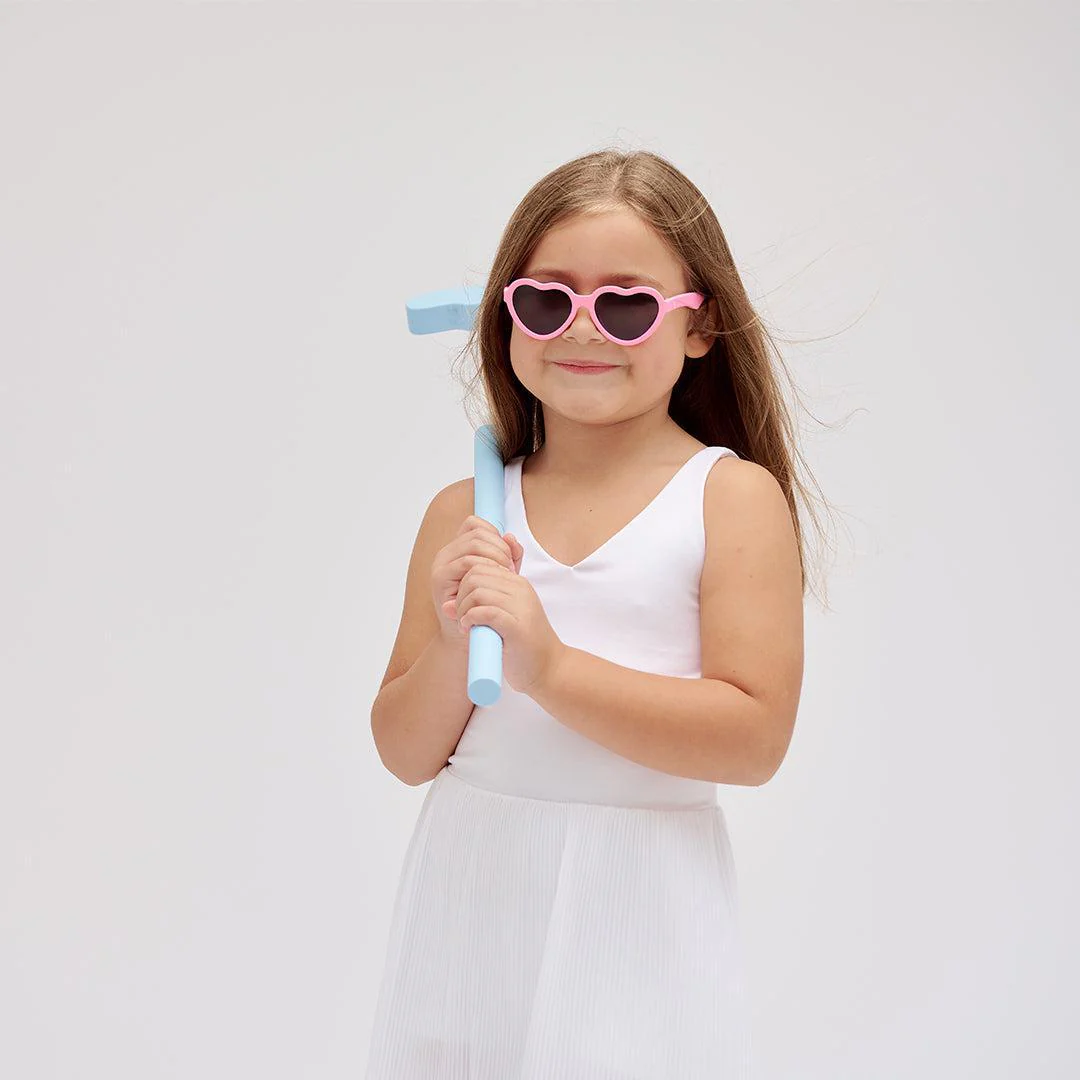 Babiators Original Heart Sunglasses- Bubblegum Pink - Image 4