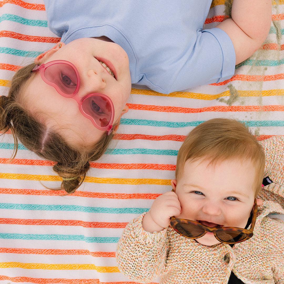 Babiators Original Mirrored Heart Sunglasses - Fuchsia Haze - Image 4