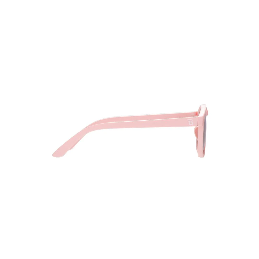 Babiators Original Mirrored Keyhole Sunglasses - Ballerina Pink - Image 4