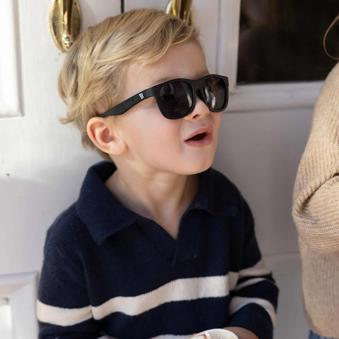 Babiators Original Navigator Sunglasses - Jet Black - Image 3