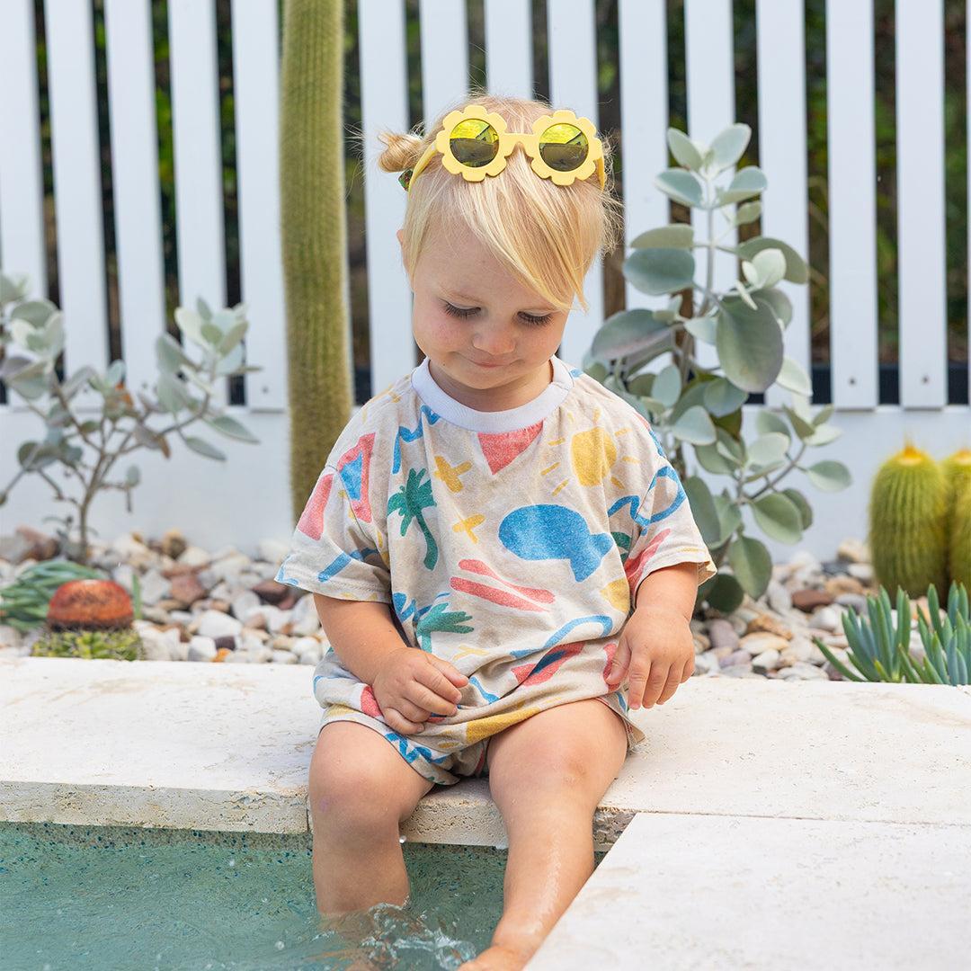 Babiators Polarised Flower Sunglasses - Sun Ray - Image 5