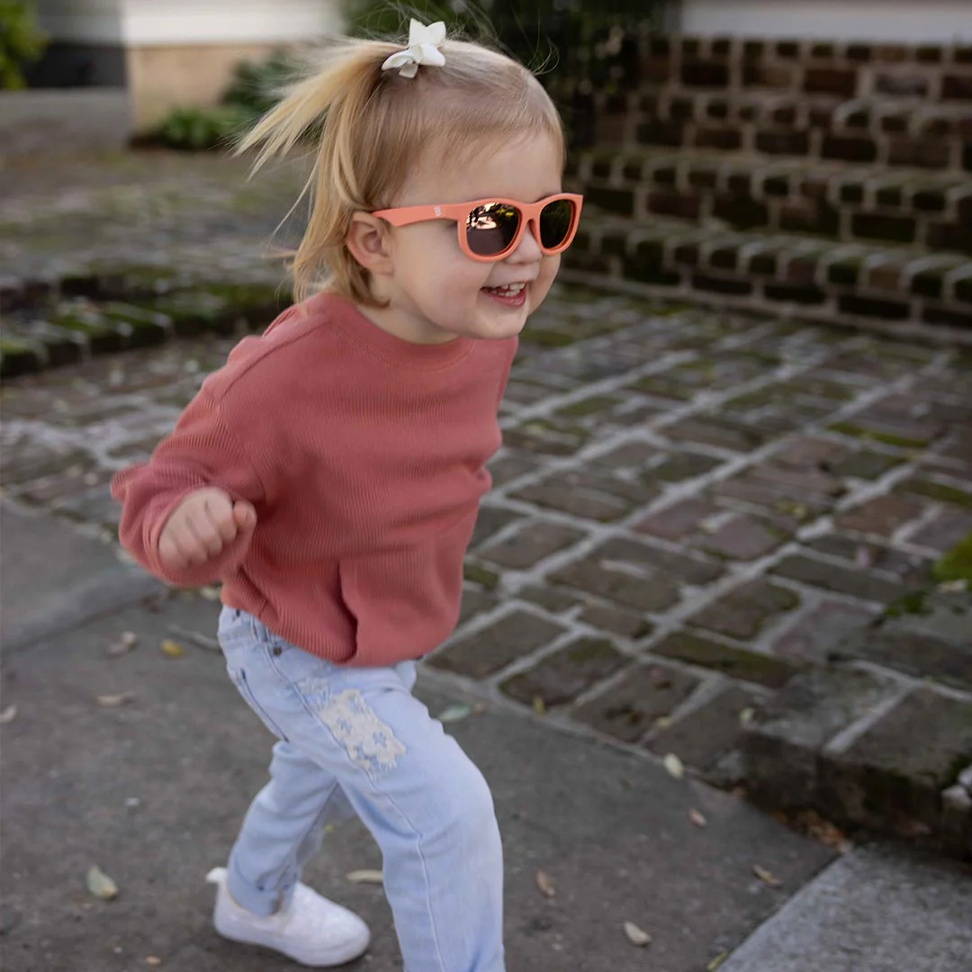 Babiators Polarised Navigator Sunglasses - Perfectly Papaya - Image 4