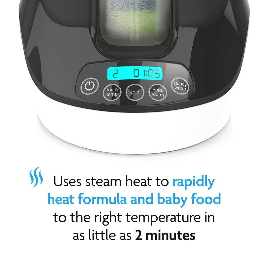 Baby Brezza Bottle + Breastmilk Warmer - Black & White - Image 5