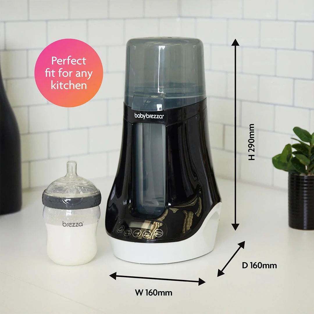 Baby Brezza Bottle + Breastmilk Warmer - Black & White - Image 9