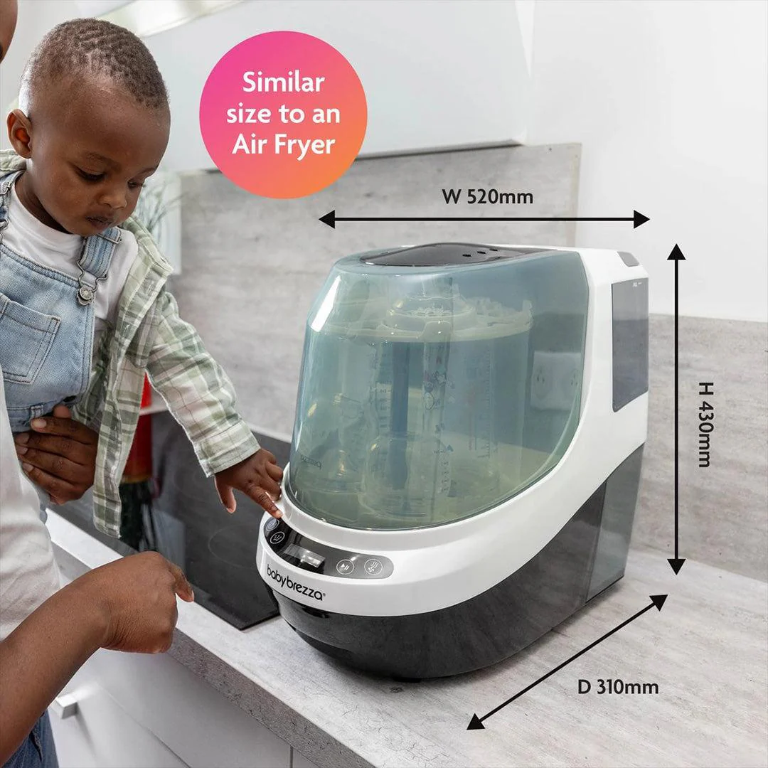 Baby Brezza Bottle Washer Pro - Black & White - Image 13